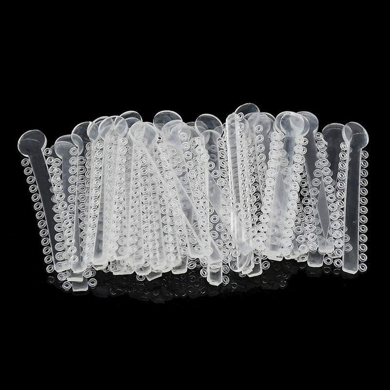 Angzhili Transparent Dental Orthodontic Ligature Ties for Braces Rubber Bands Braces O Rings for Bracket 1040 Pcs - Image 4